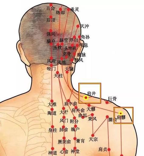 肩部酸痛按什么穴位