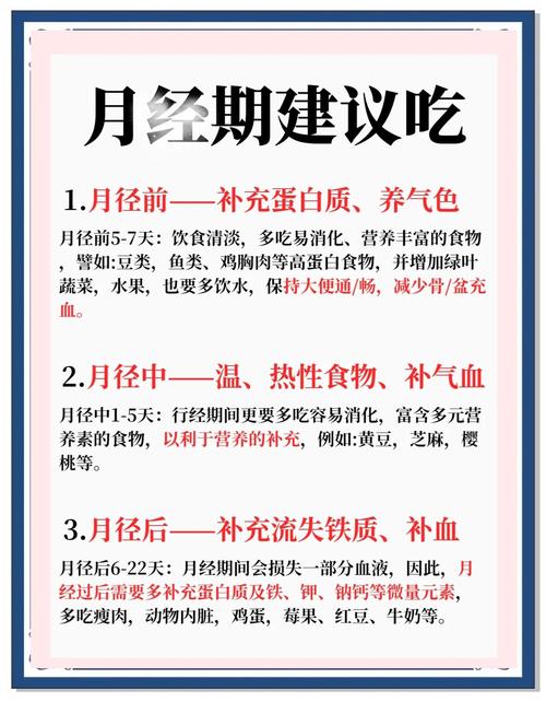 女生经期饮食注意事项