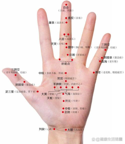 手掌侧部有哪些穴位