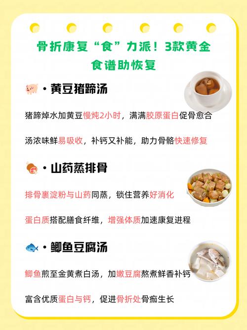 骨折病人饮食护理要点