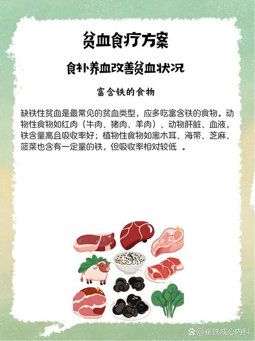 贫血应该注意那些饮食