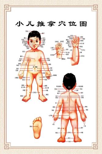 小儿推拿身体穴位图