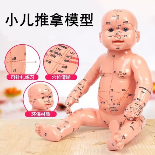 小儿推拿身体穴位图