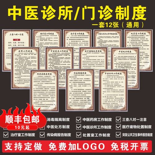 个体中医诊所设置标准