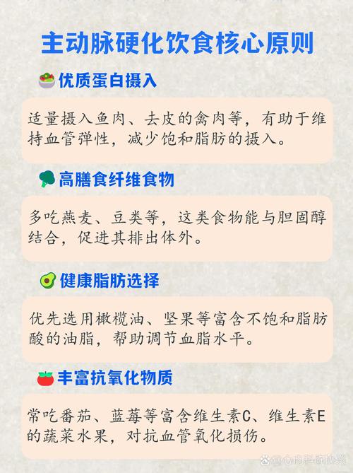 主动脉硬化的饮食禁忌