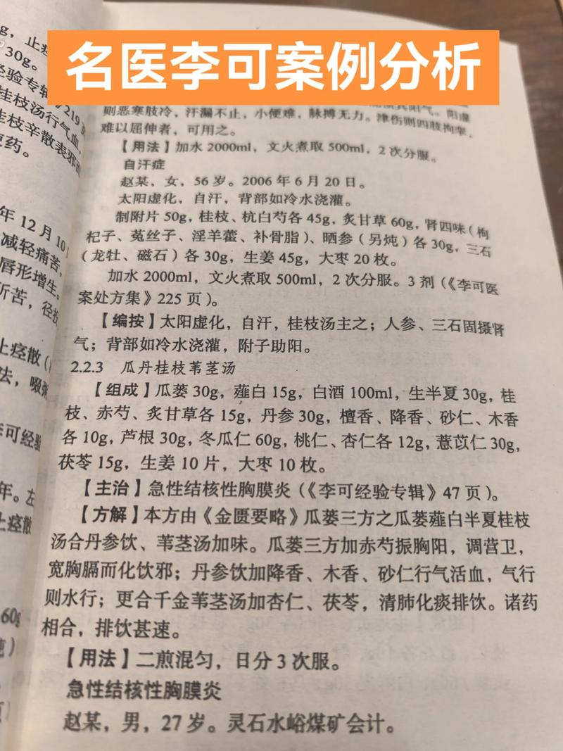 李可老中医肾十味药方