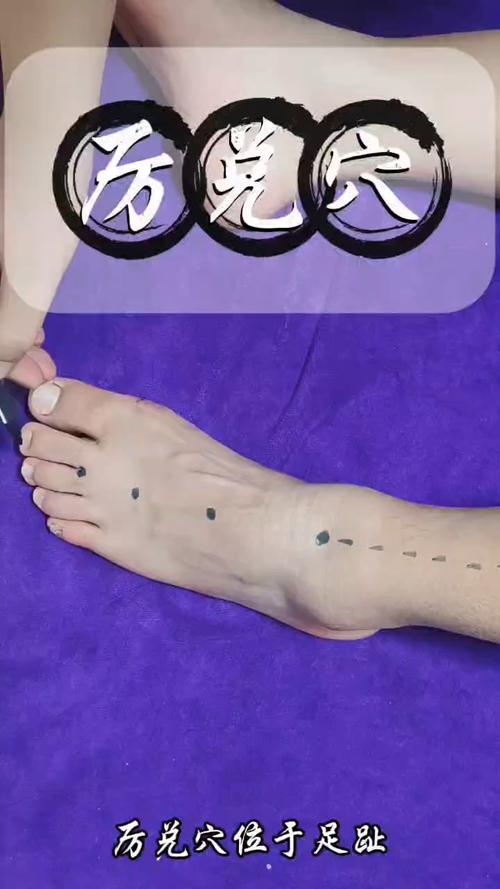 厉兑穴位功效图视频
