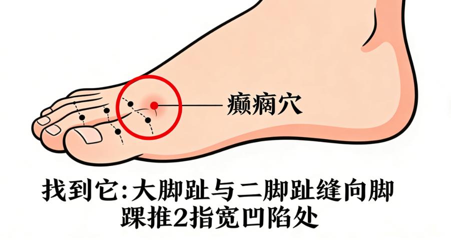 按摩治疗癫痫的穴位