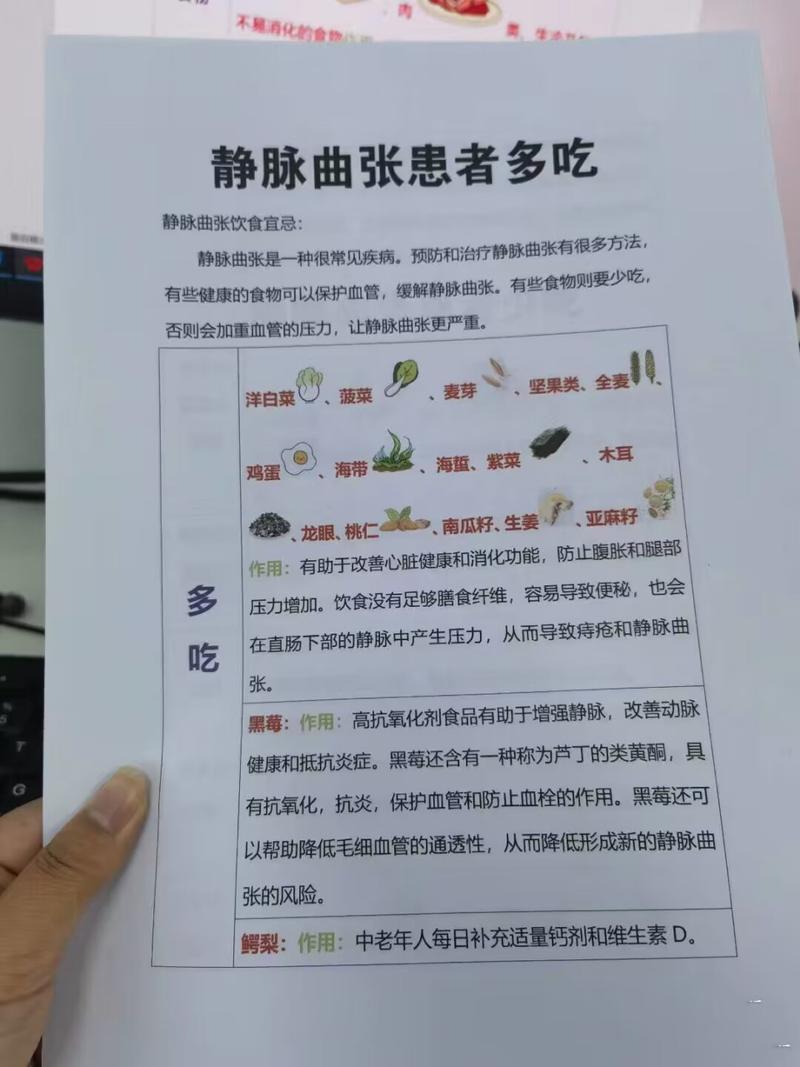 静脉曲张怎样注意饮食