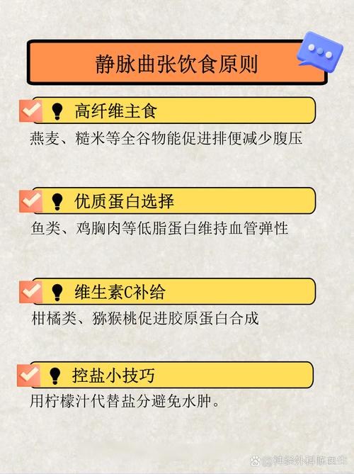 静脉曲张怎样注意饮食