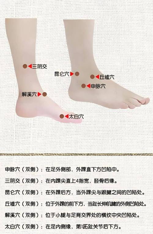 脚后跟中间什么穴位