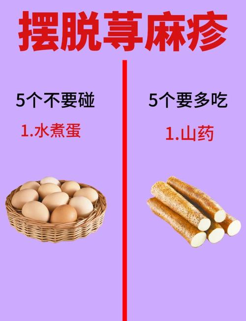 起风疙瘩饮食注意什么