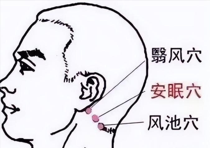 耳垂后面穴位管什么