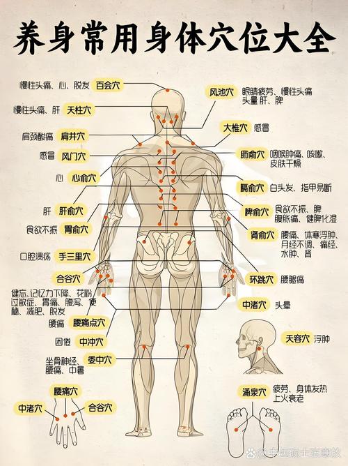 身上哪些穴位常按好