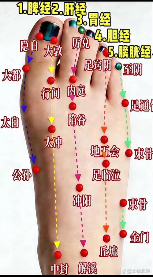 肝对应脚底什么穴位