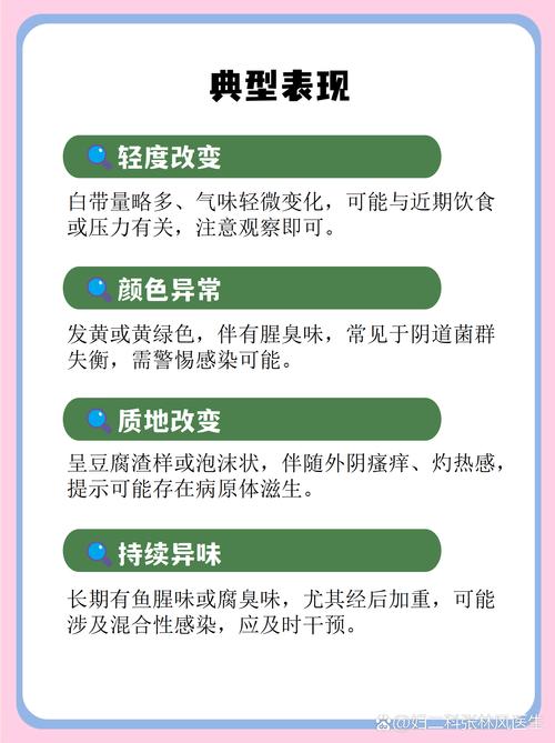 白带异常饮食注意什么