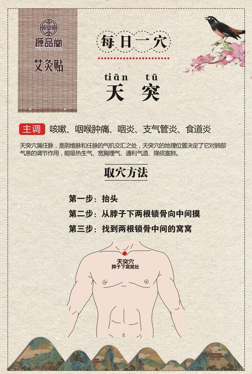 喉咙痒艾灸哪个穴位